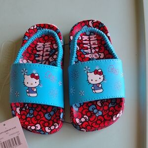 Hello Kitty Kids Blue and Red Sandals